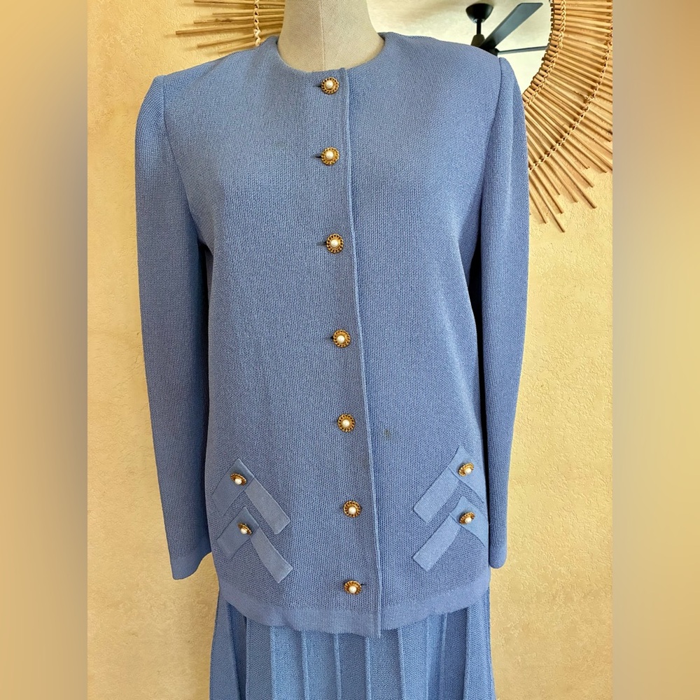 Castleberry Vintage Suit Knit sz 12 80’s - Picture 3 of 10